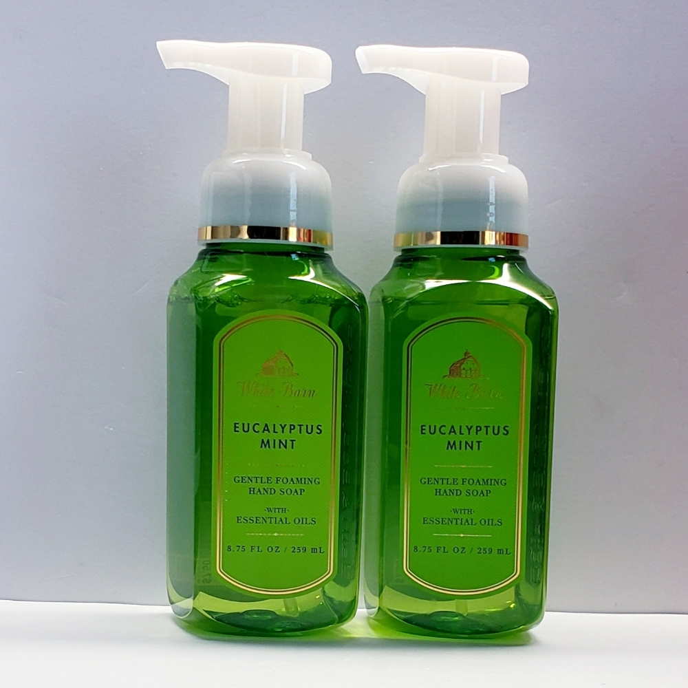 Bath & Body Works EUCALYPTUS MINT Gentle Foaming Hand Soap, 8.75 fl oz(2 pack)